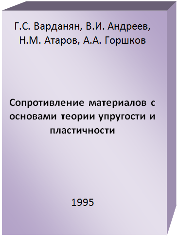 изображение книги Сопротивление материалов с основами теории упругости и пластичности